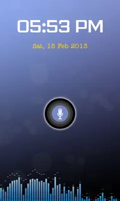 Voice Lock android App screenshot 1